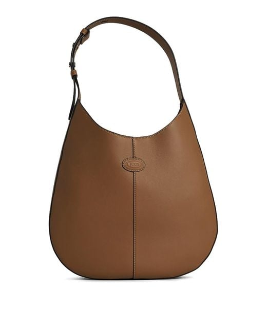 Tod's Brown Hobo Leather Bag