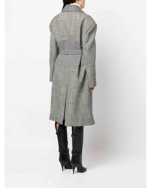 Tom Ford Gray Houndstooth Coat