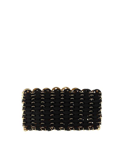 Rabanne Black 1969 Nano Flip Reversible Shoulder Strap