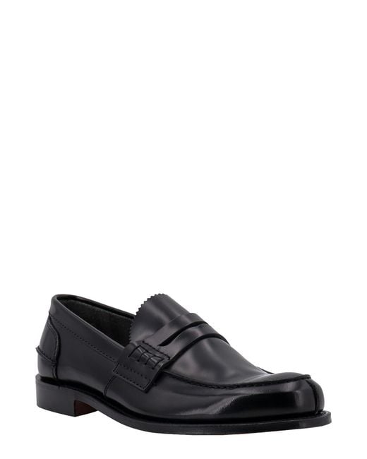 Church's Black Leather Loafer for men
