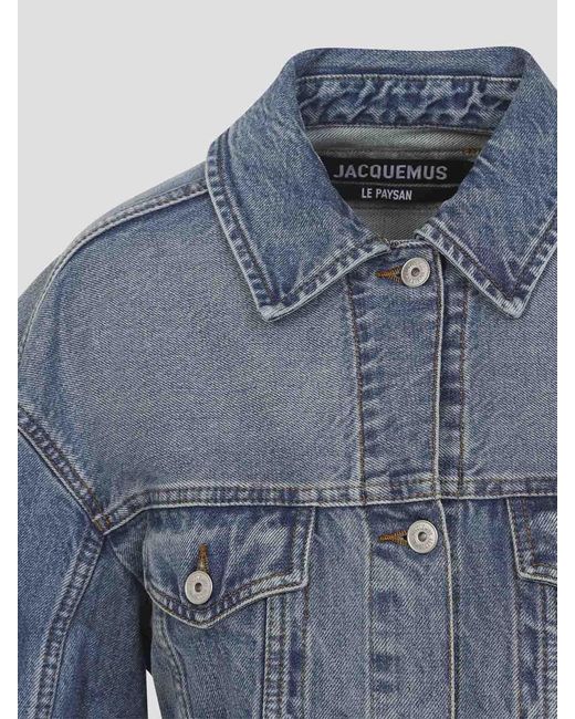 Jacquemus Blue La Veste De-Nimes Jacket