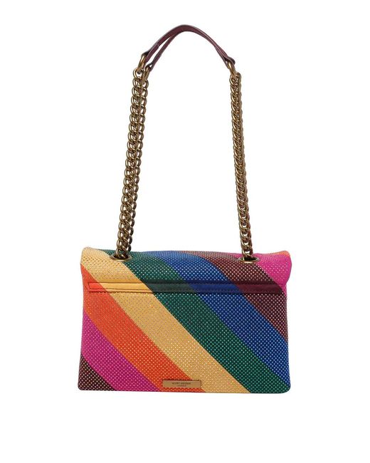 Kurt Geiger White Kensington Shoulder Bag
