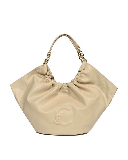 Coccinelle Natural Smash Medium Tote Bag