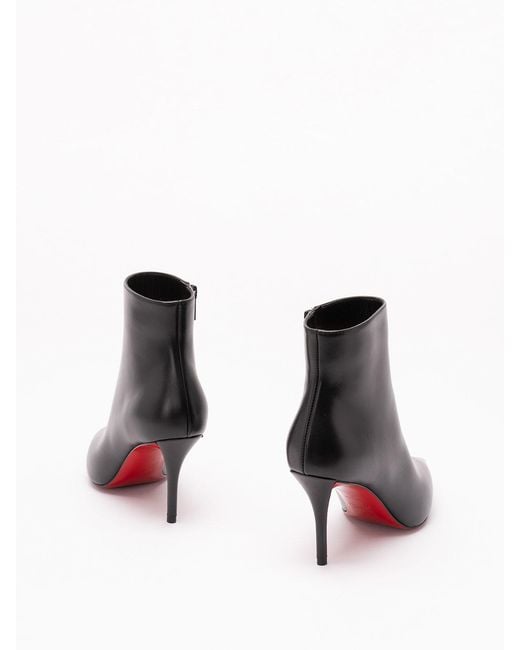 Christian Louboutin Black 'Miss Z 80' Boots