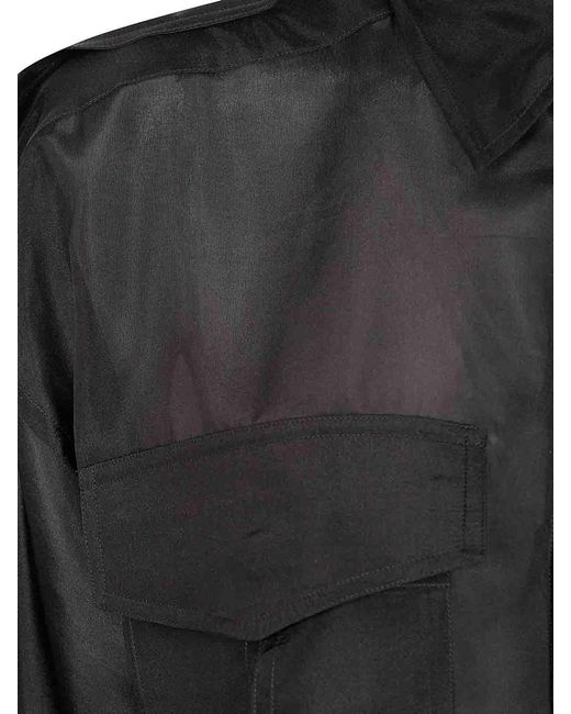 Camicia Pratica Lite di Phoebe Philo in Black
