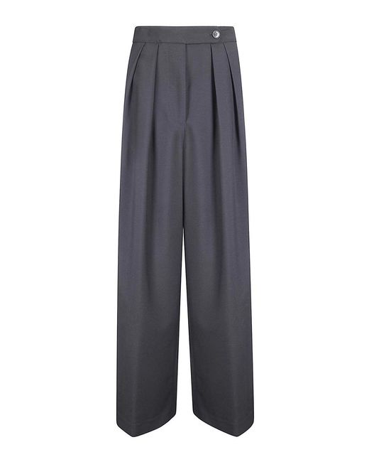 Dries Van Noten Gray Trousers