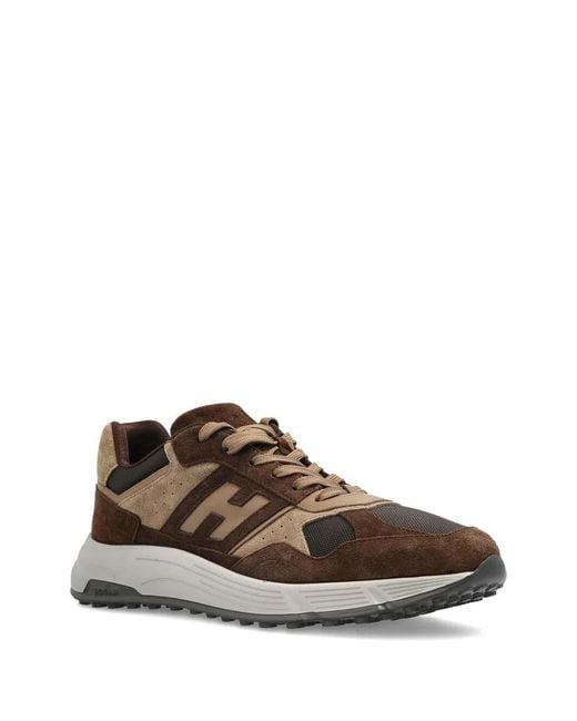 Hogan Brown Hyperlight Sneakers for men