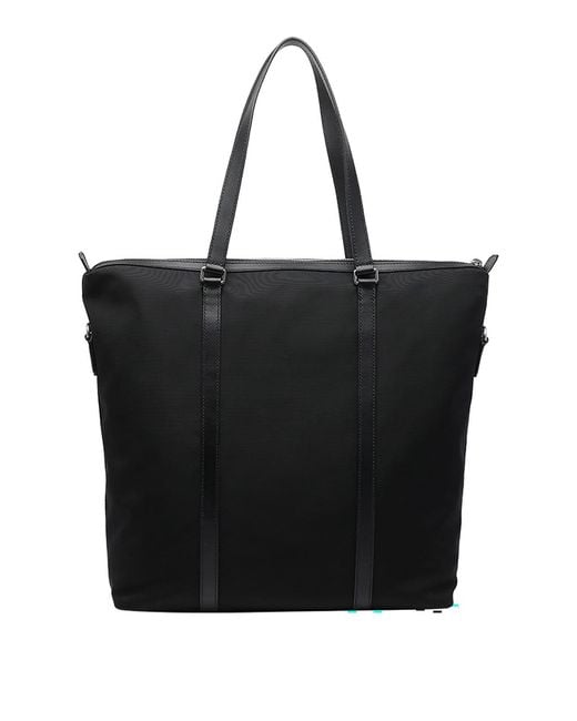 Bally Black Code Tote Bag for men