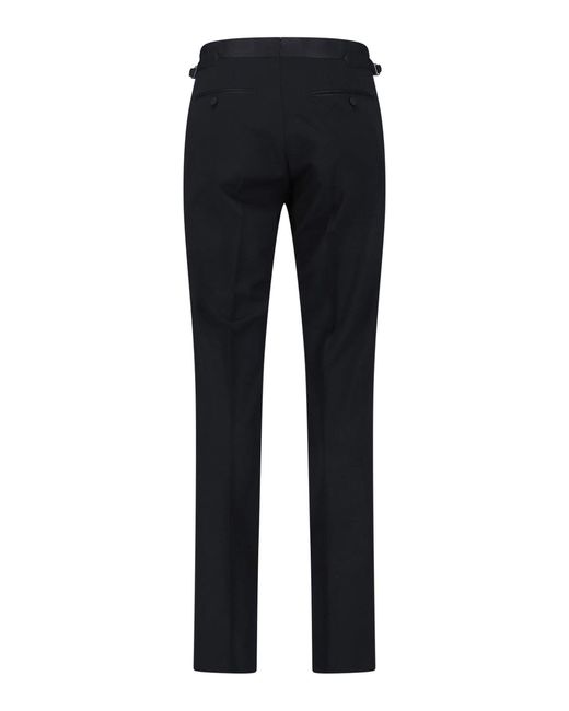 Tom Ford Blue Tuxedo Pants for men