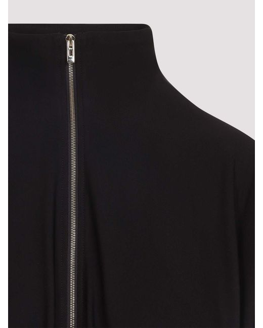 Alaïa Black Draped Jacket