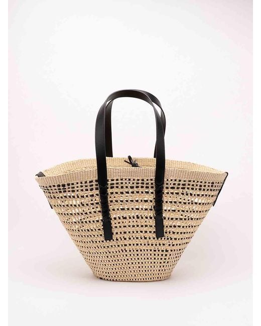 Loewe Natural Biza 'Braid' Medium Basket Bag