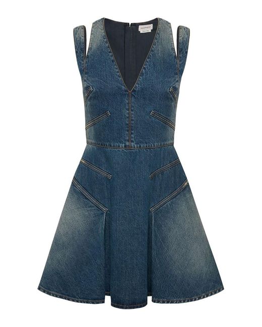 Alexander mcqueen short dress cheap