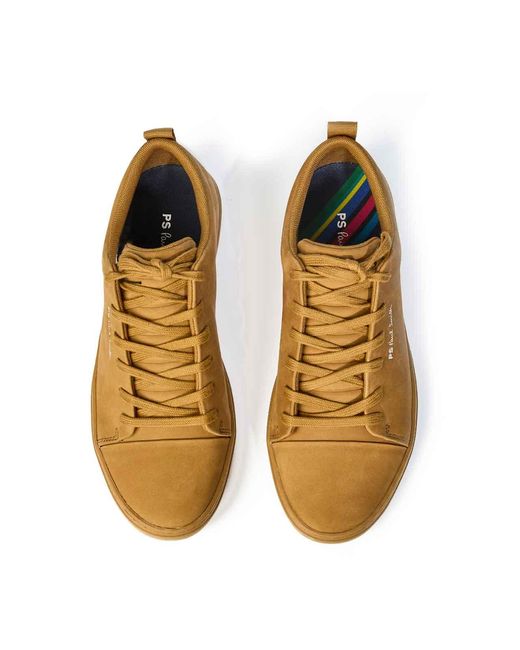 Paul Smith Brown Sneakers Lee Nubuk for men