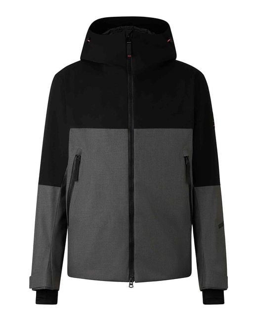 Bogner Black Dyre Colour-Block Jacket for men