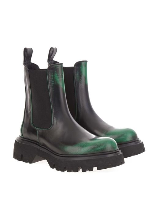 MSGM Black Chelsea Boot