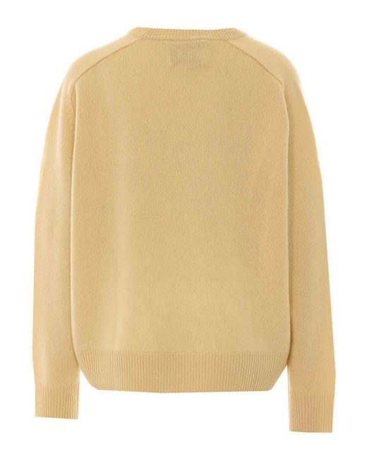Soft Goat Natural Boyfriend Sweater