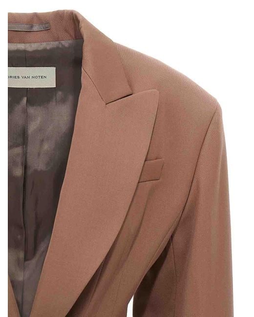 Dries Van Noten Brown Bohana Blazer