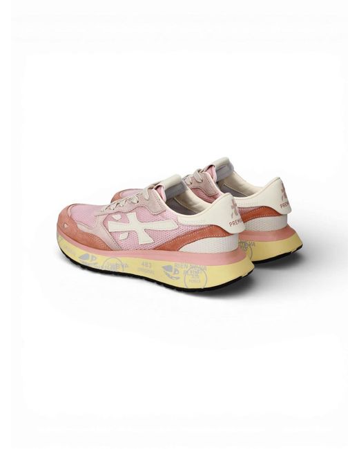 Premiata Pink Sneakers