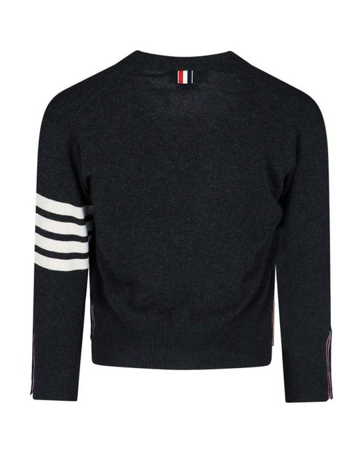 Thom Browne Black Cardigan for men