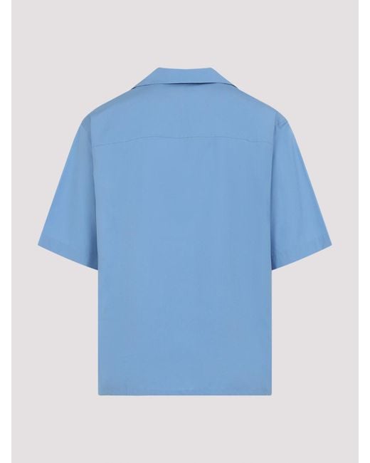 Marni Blue S/S Shirt for men