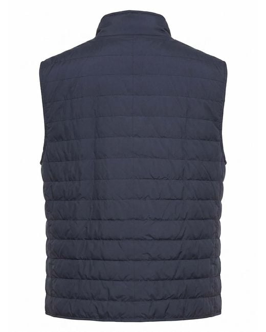 Brunello Cucinelli Blue Padded Vest for men