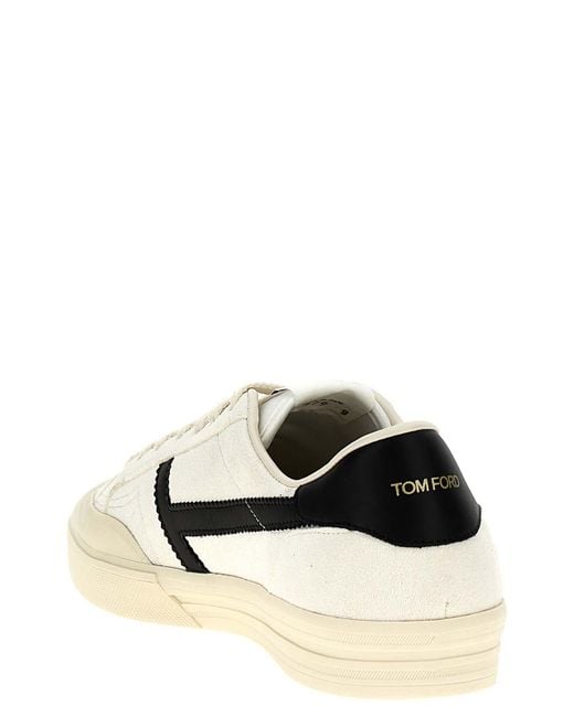 Tom Ford White Jarvis Sneakers for men