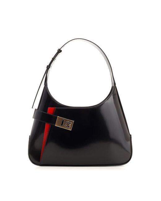 Ferragamo Black Vanity Hobo Bag
