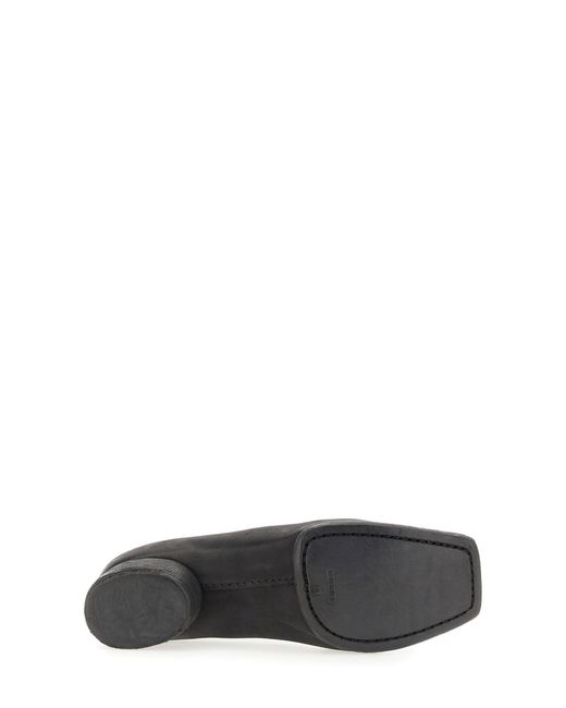Uma Wang Black Flat Shoes