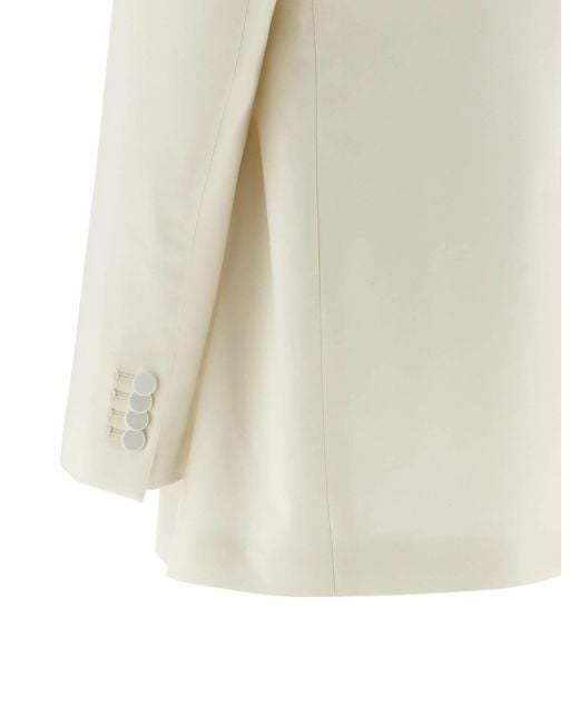 Tagliatore Natural Clarita Tuxedo Dress