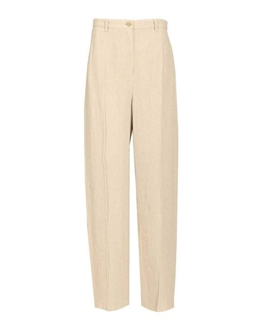 Emporio Armani Natural Tailored Trousers