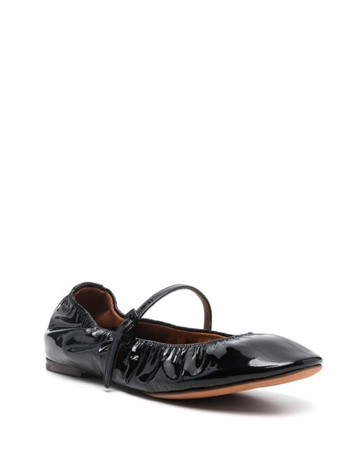 Lanvin White Ballerinas