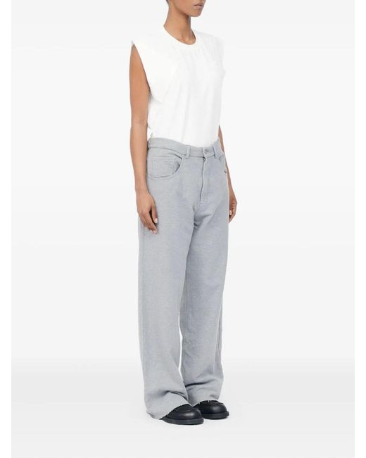 MM6 by Maison Margiela Gray Pants