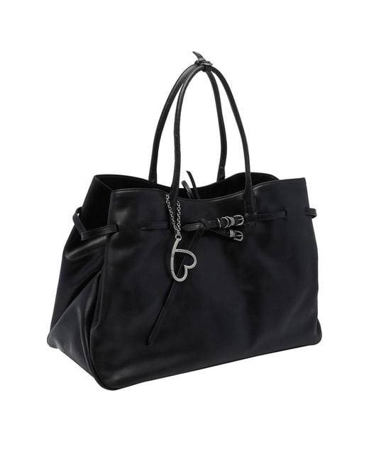 MARGE SHERWOOD Black Xl Grandma Tote Bag