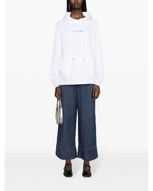 Lanvin White Sweatshirts