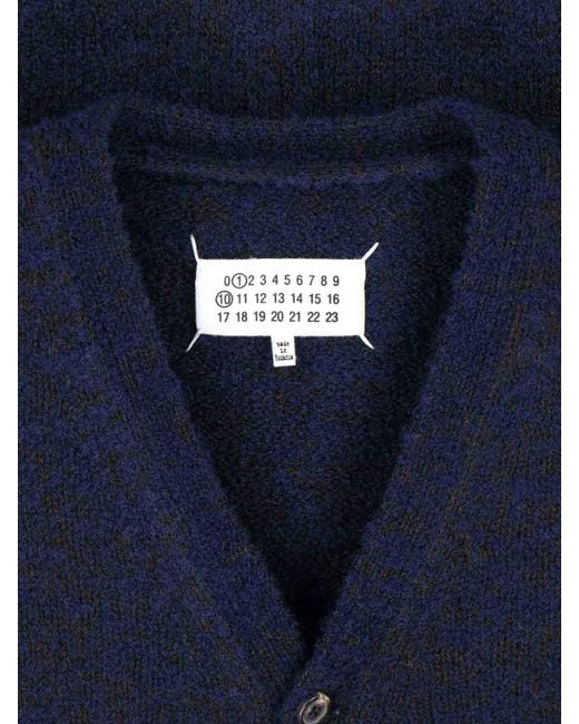 Maison Margiela Blue Cardigan