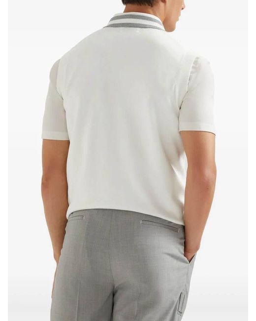 Brunello Cucinelli White Knitwear for men