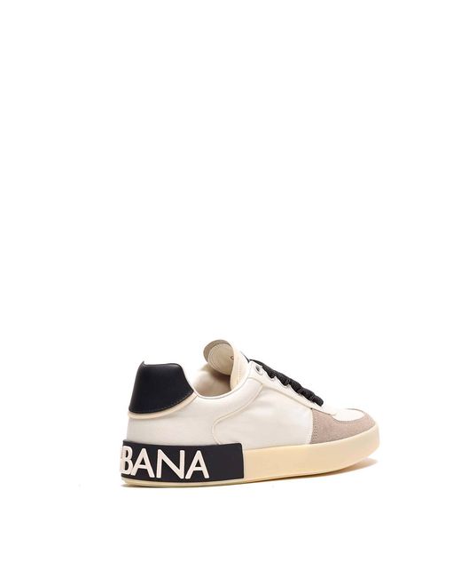 Dolce & Gabbana Natural Portofino Sneakers for men