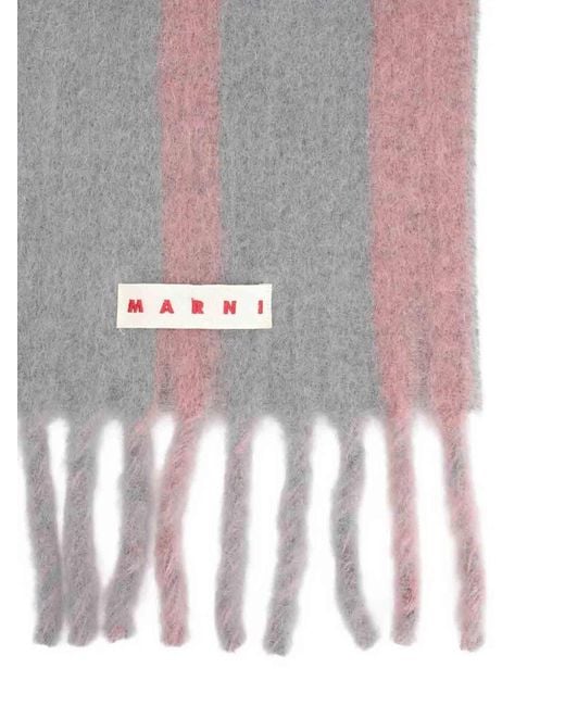 Marni White Scarf