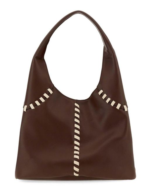 THEMOIRÈ Brown Lace Bag