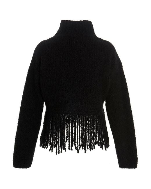 MIXIK Black Ray Sweater