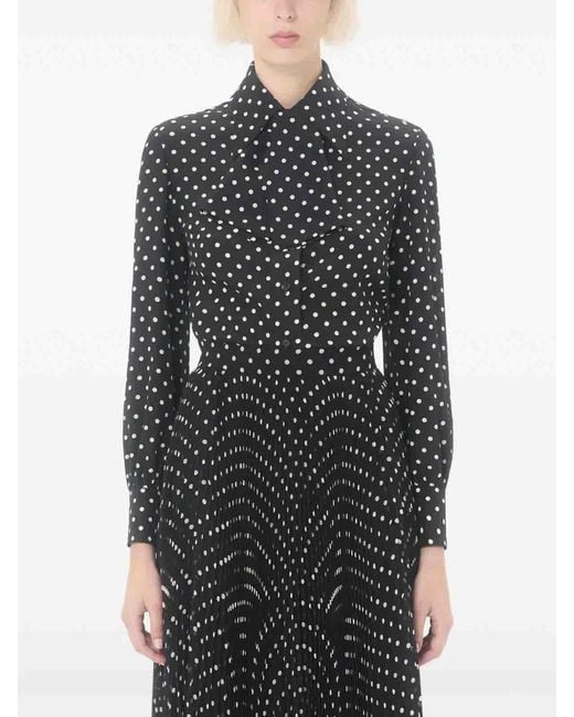 Valentino Garavani Black Silk Shirt