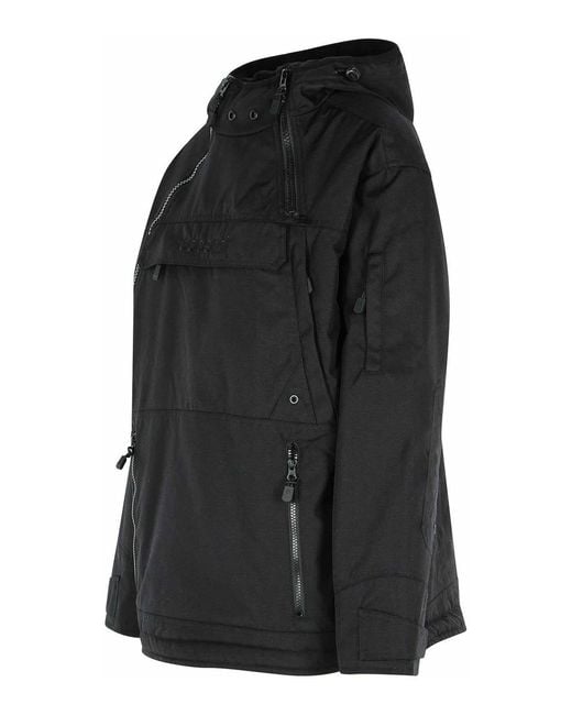 Coperni Black Asymmetric Polyamide Jacket