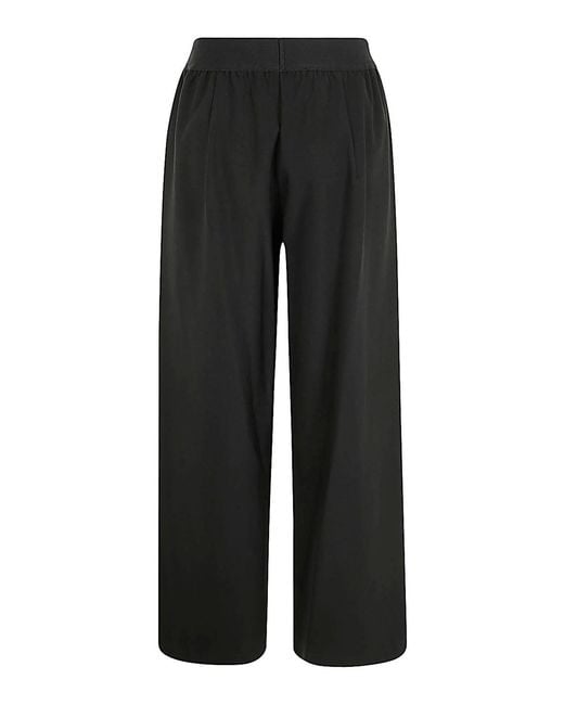 Maria Calderara Black Over Trousers