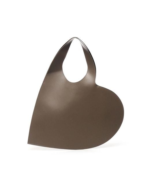 Coperni Brown Large Heart Tote Bag<Br