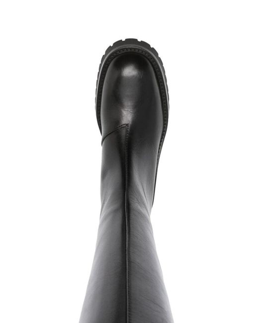 Ann Demeulemeester Black Knee-high Boots