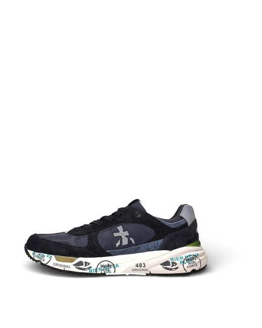 Premiata Blue Sneakers for men