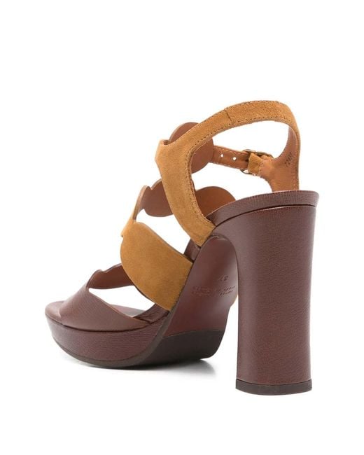 Chie Mihara Brown Sandals