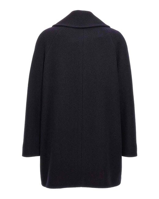Tagliatore Lillian Coat in Blue Lyst UK