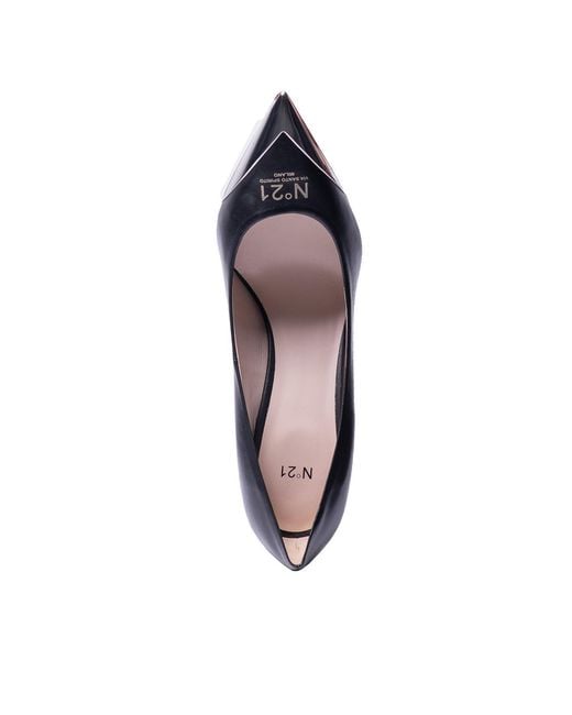 N°21 Blue Logo Pumps