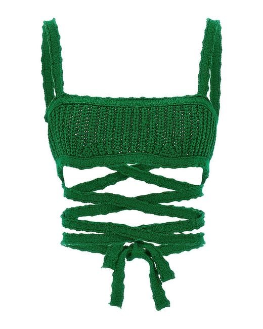 Alanui Green Palm Springs Top